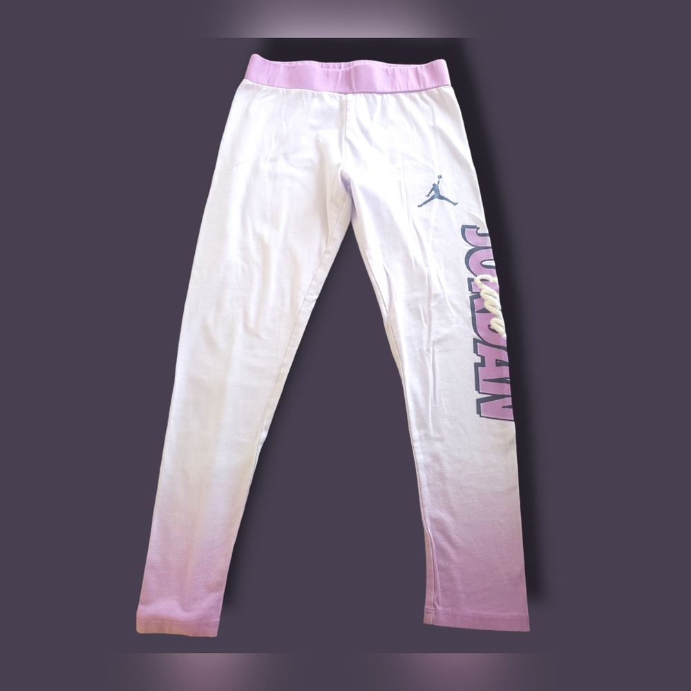 Nike Air Jordan girls Blocked Ombre Leggings, NWOT, pre-owned,  Size 12/14